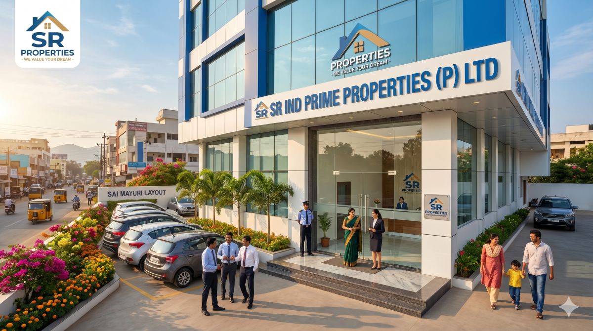 SR IND Prime Properties Office Tirupati - Most Trusted TUDA Approved Real Estate Developer