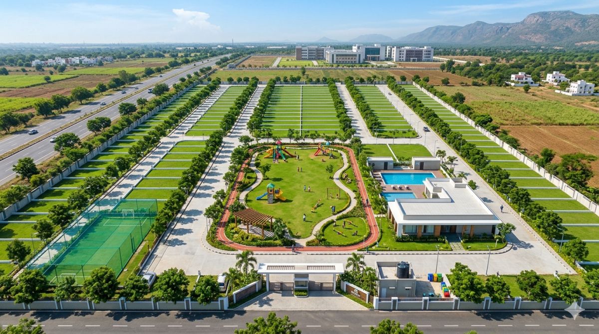 Upcoming Premium TUDA Approved Residential Layouts with Amenities in Tirupati