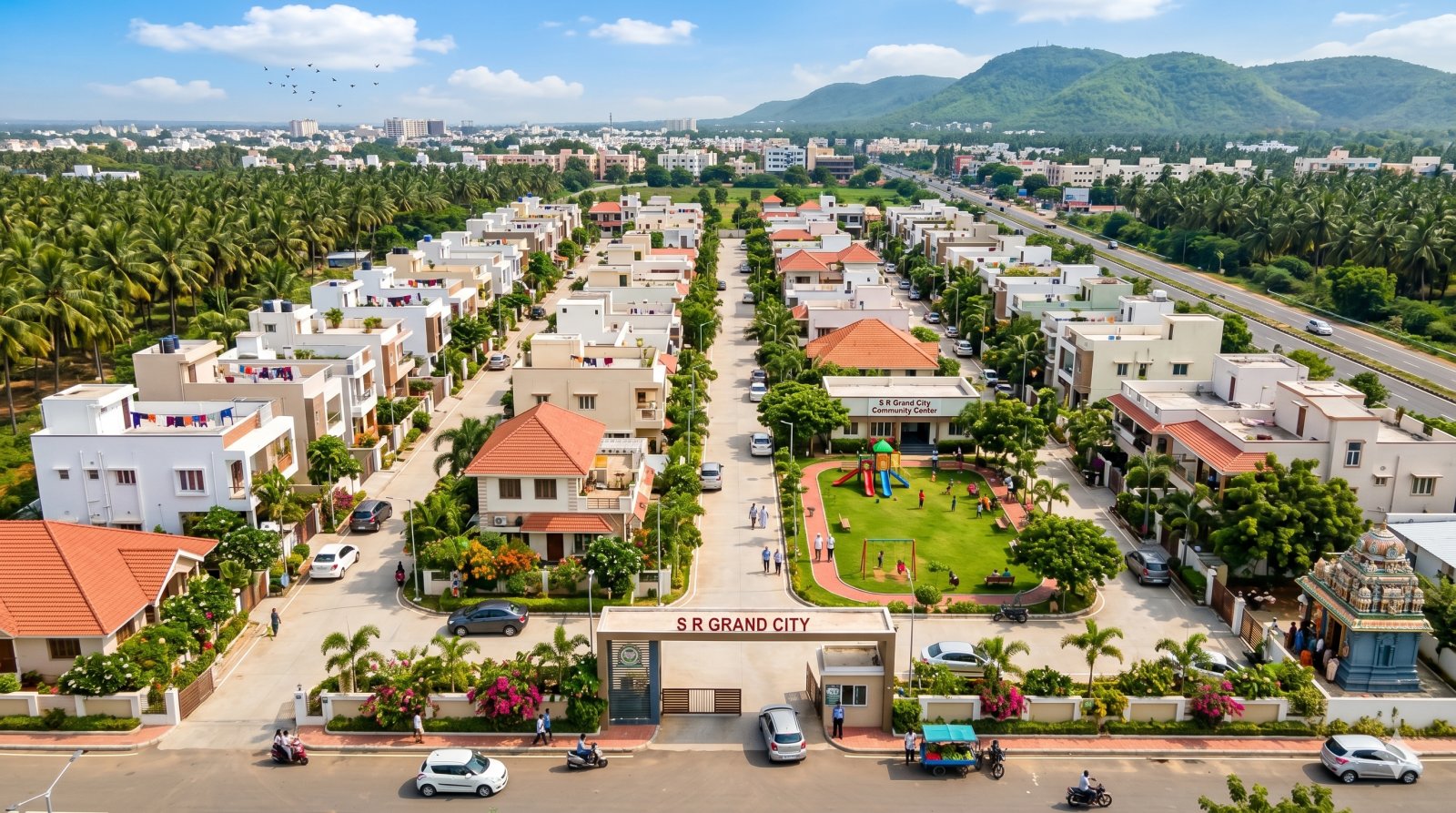 S R Grand City - Completed Residential Layout in Tirupati